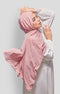 ROYAL SATIN SHAWL | ROSE GOLD